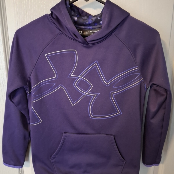 Under Armour Purple Hoodie - Picture 1 of 9